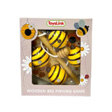 Wooden Bee Fishing Game