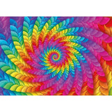 Yazz Psychedelic Rainbow 1000pc Puzzle