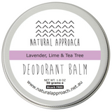 Natural Deodorant - Lavender, Lime & Tea Tree BICARB FREE