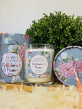 Hellebores & Peonies - Copper Soy Wax Candle 230g