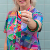 Wrist Lanyard - RO x Lordy Dordie Rainbows