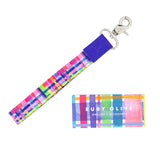 Wrist Lanyard - RO X Lordy Dordie Rainbow Gingham