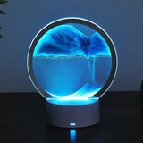 3D Moving Sand Art Colour-changing LED Light