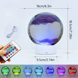 3D Moving Sand Art Colour-changing LED Light