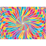 Yazz Coloured Circle 1000pc Puzzle