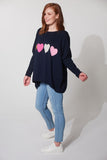 Boden Heart Jumper