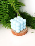 Bubble Cube Candle - Blue Lavender
