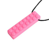 Brick Silicone Chewy Necklace