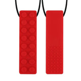 Brick Silicone Chewy Necklace