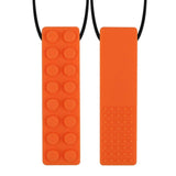 Brick Silicone Chewy Necklace