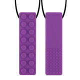 Brick Silicone Chewy Necklace