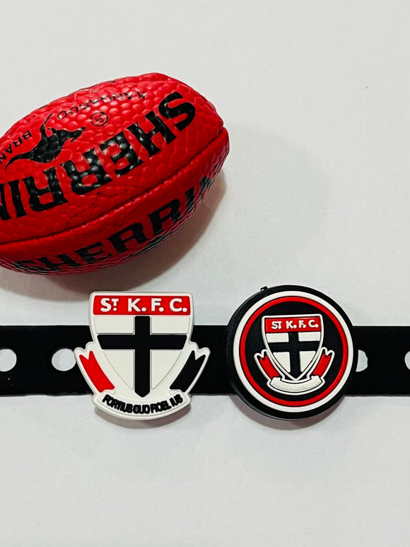 St Kilda Saints - Croc Charms