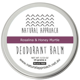 Natural Deodorant - Rosalina & Honey Myrtle BICARB FREE
