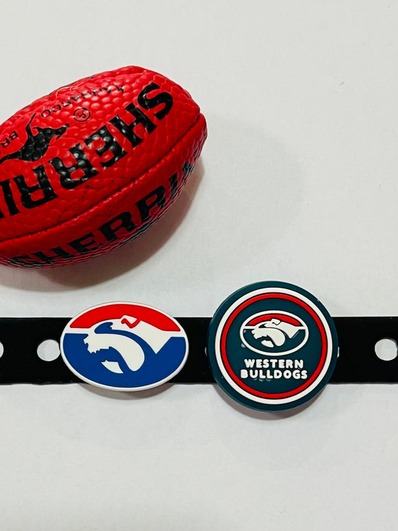 Western Bulldogs - Croc Charms