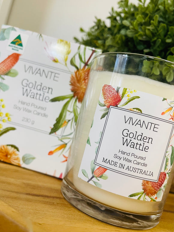 Golden Wattle - Vivante Australiana Candle 230g