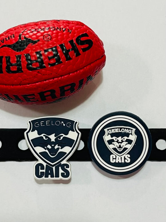 Geelong Cats - Croc Charms