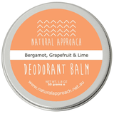 Natural Deodorant - Bergamot, Grapefruit & Lime