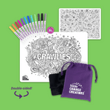 CRAWLIES - Re-FUN-able™ Colouring Set