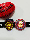 Brisbane Lions - Croc Charms