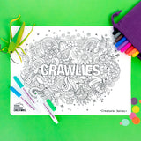 CRAWLIES - Re-FUN-able™ Colouring Set