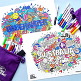 UNDERWATER - Re-FUN-able™ Colouring Set