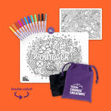 OUTBACK - Re-FUN-able™ Colouring Set