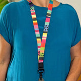 Lanyard - Rainbow Stripe