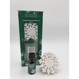 Christmas Ceramic Snowflake and Fragrant Oil - Vivante