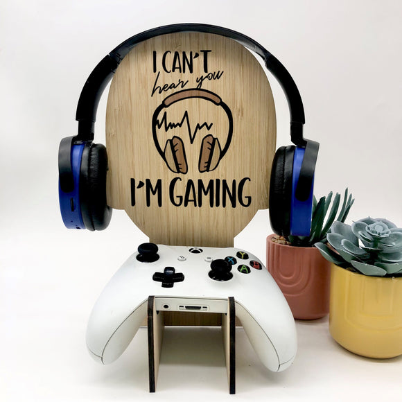 Headphone & Controller Stand – I Can’t Hear You