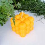 Bubble Cube Candle - Orange & Cinnamon