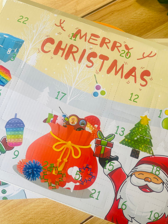 Fidget - Rainbow Santa Advent Calendar