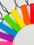 Brick Silicone Chewy Necklace