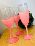Pink Glitter 3 x Glasses