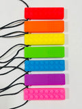 Brick Silicone Chewy Necklace