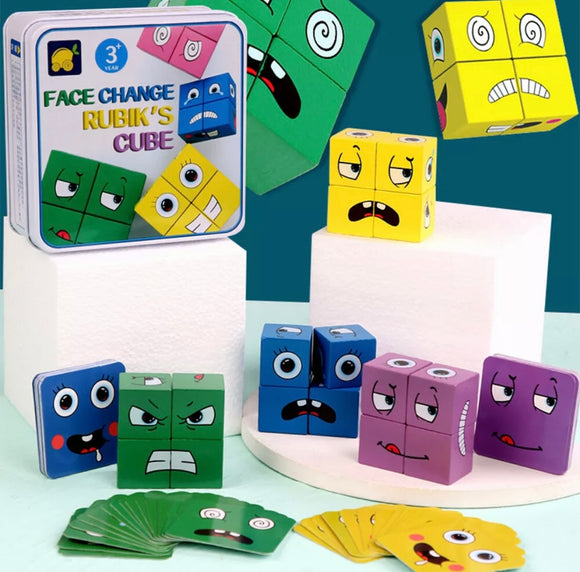 Face Change Rubik’s Cube