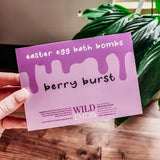 Egg Bath Bomb - Berry Burst